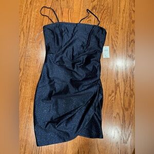Windsor Navy blue glitter dress.  New with tags.  Size medium